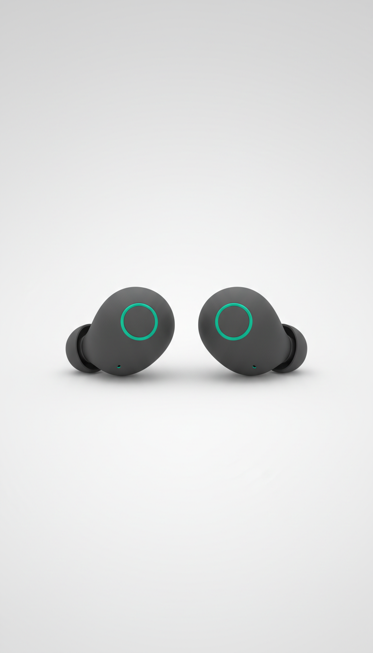 Auriculares inalámbricos minimalistas mate